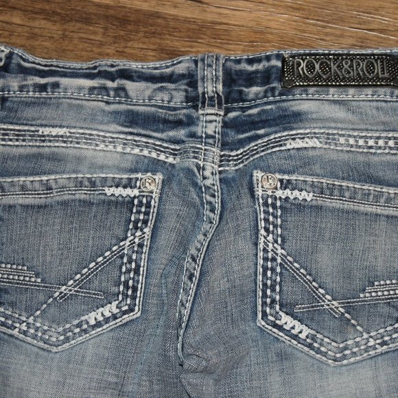 Rock & Roll Cowgirl Denim - Rock & Roll Cowgirl Jeans Low Rise 25x34